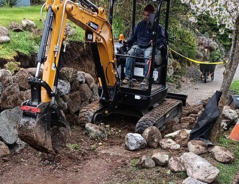 excavator Creating spaces for flourishing
